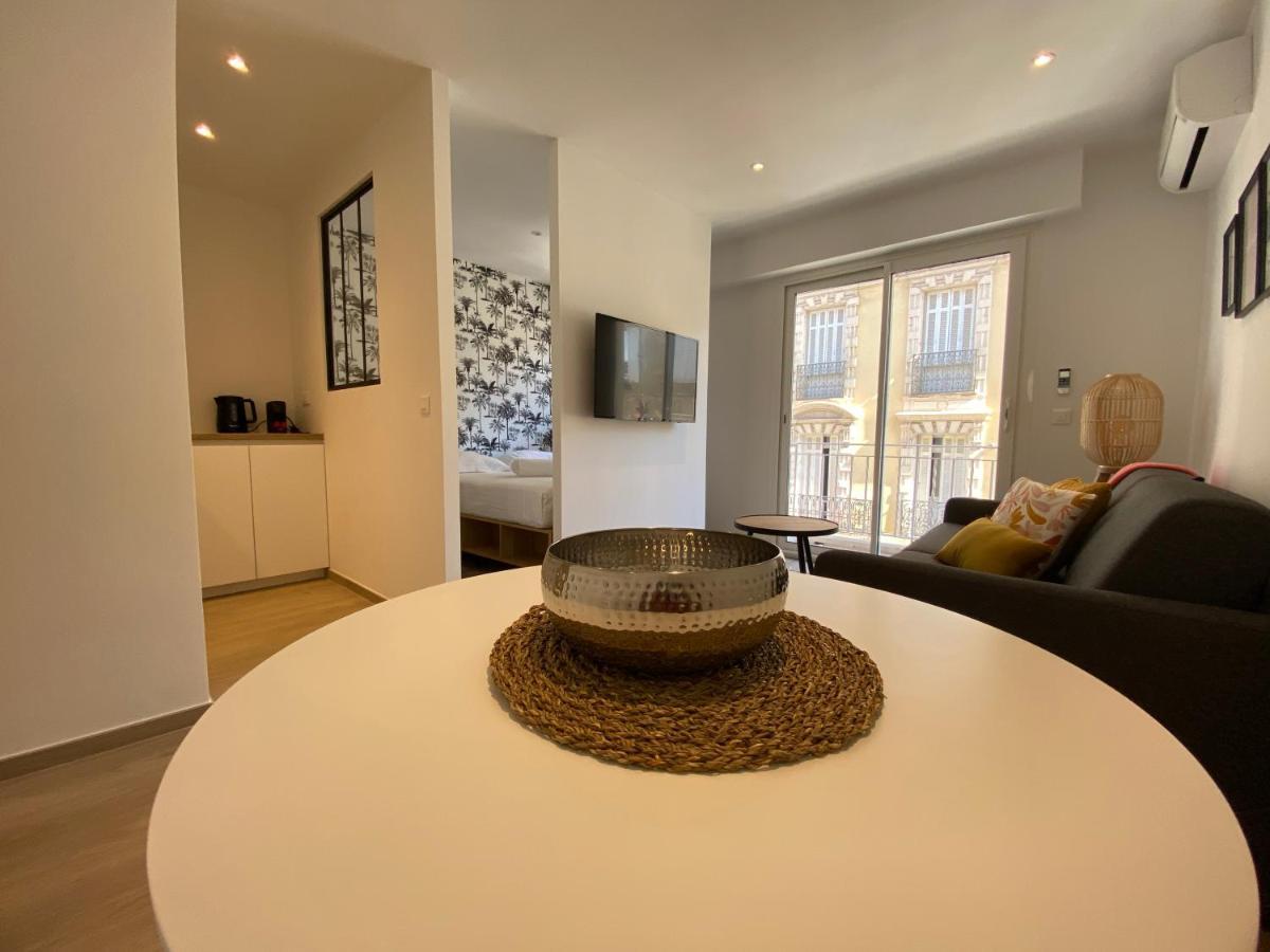 C001-Beau Studio Neuf Situe Au Centre Cannes Luaran gambar