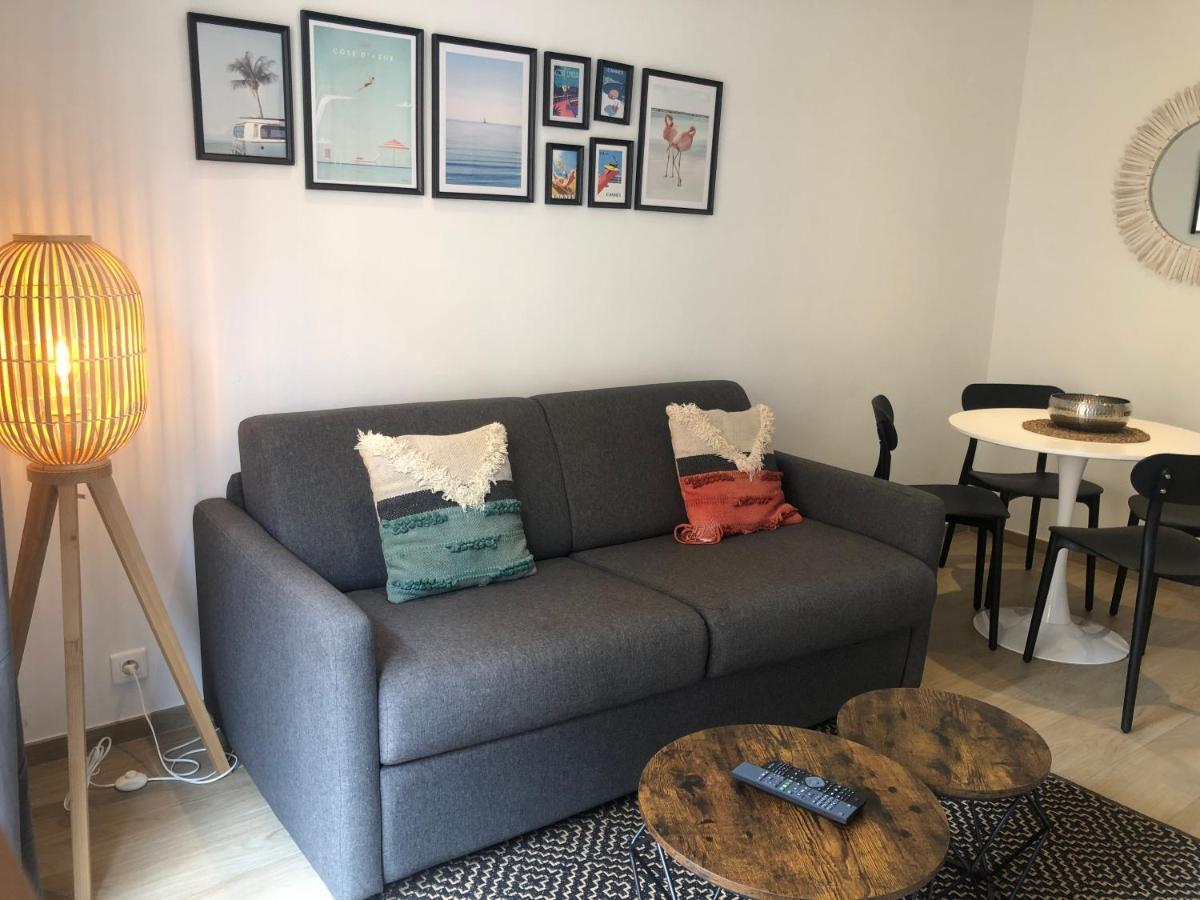 C001-Beau Studio Neuf Situe Au Centre Cannes Luaran gambar