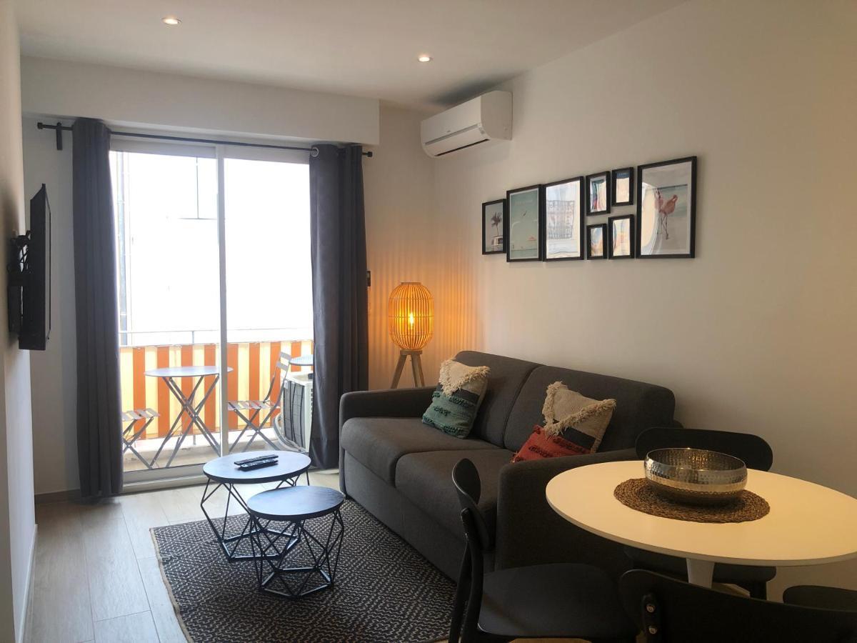 C001-Beau Studio Neuf Situe Au Centre Cannes Luaran gambar